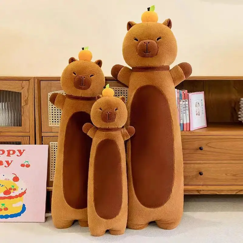 50-110cm Kawaii Giant Long Capybara Plush Pillow Soft Stuffed Animals Cartoon Toys Babys Accompany Sleeping Doll for Girls Gifts
50-110cm Kawaii Giant Long Capybara Plush Pillow Soft Stuffed Animals Cartoon Toys Babys Accompany Sleeping Doll for Girls Gifts
