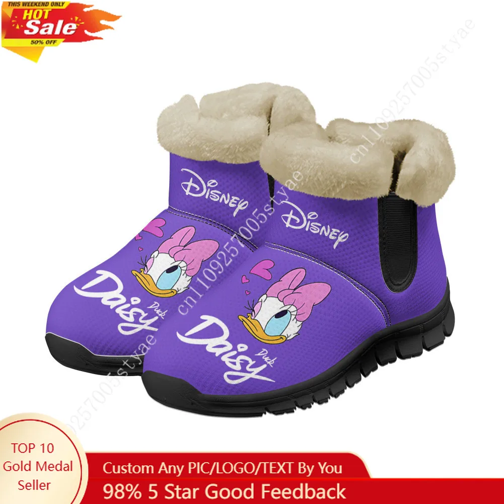 Disney Daisy Duck Snow Boots Mens Womens Shoes Keep Warm Plush Outdoor Sports Shoes Custom Sports boots
Disney Daisy Duck Snow Boots Mens Womens Shoes Keep Warm Plush Outdoor Sports Shoes Custom Sports boots