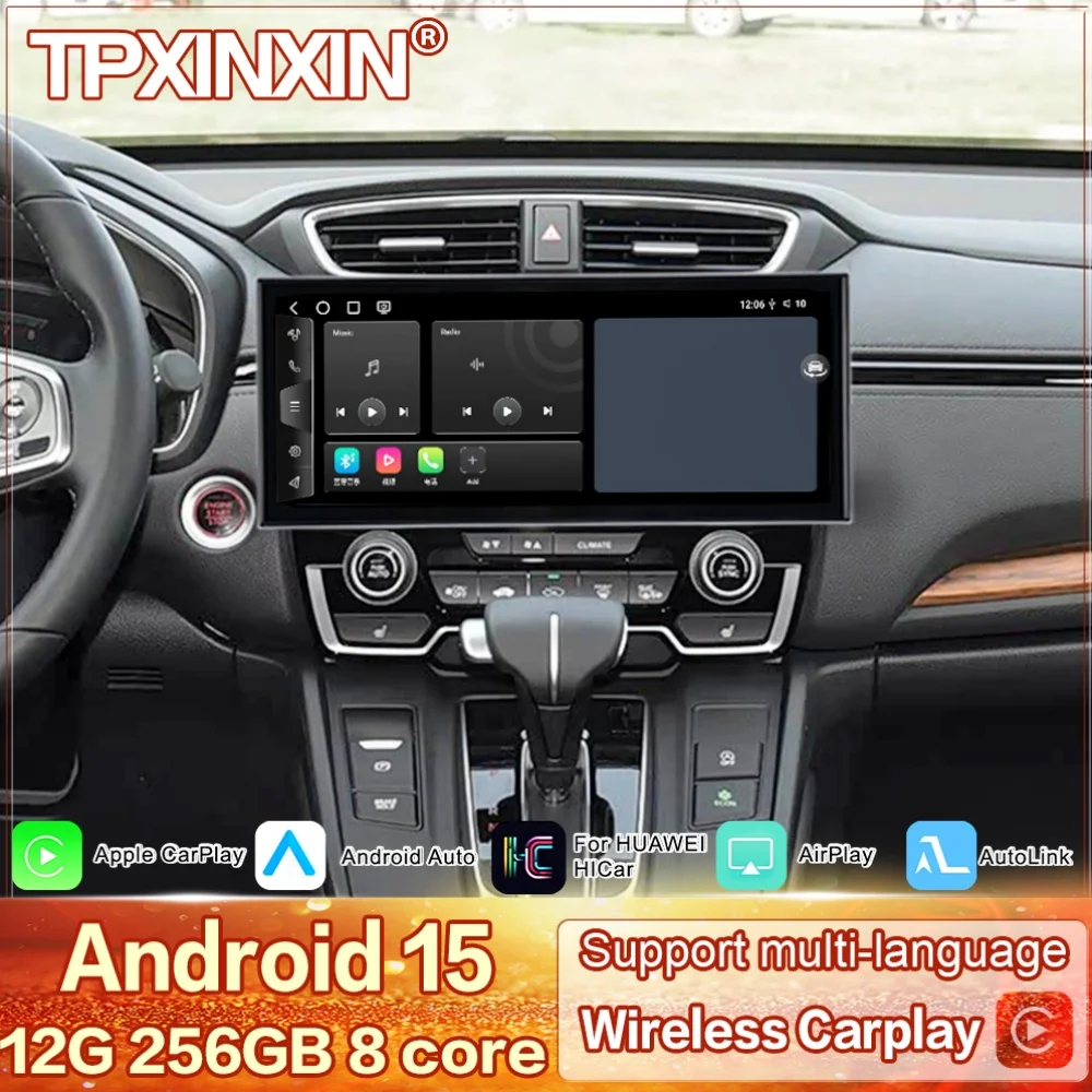15.8‘ Qualcomm 8 core Android 15 For Honda CRV BREEZE 2017~2022 Automotive Multimedia GPS Navigation Stereo Receiver Head Unit
15.8‘ Qualcomm 8 core Android 15 For Honda CRV BREEZE 2017~2022 Automotive Multimedia GPS Navigation Stereo Receiver Head Unit