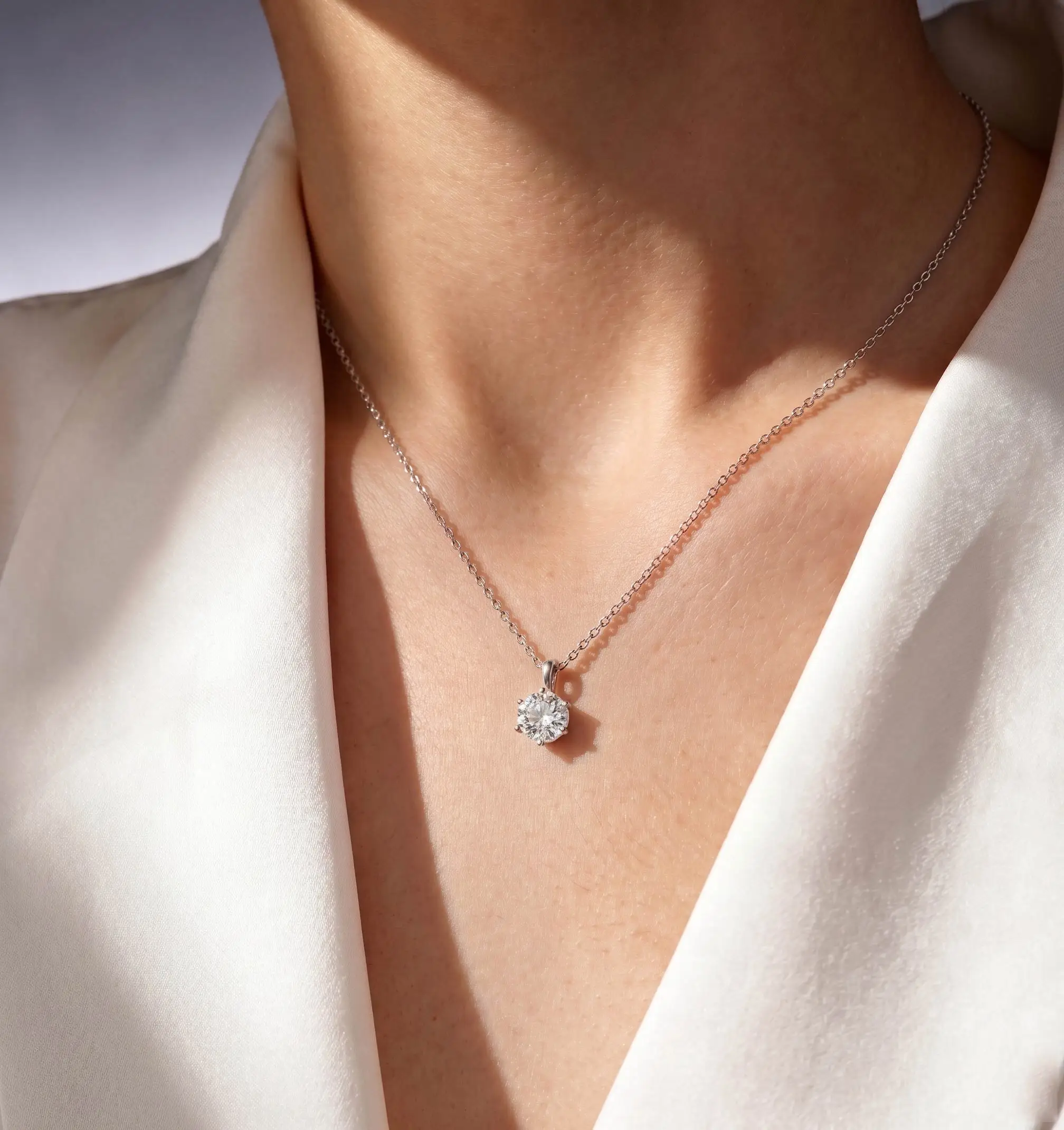 925 Sterling Silver Necklace Pendant Shiny Moissanite Women's Wedding Jewelry Party Gift Royal Gift Engagement Pendant
925 Sterling Silver Necklace Pendant Shiny Moissanite Women's Wedding Jewelry Party Gift Royal Gift Engagement Pendant