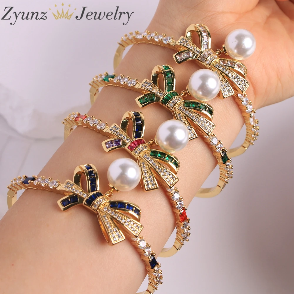 4PCS, Luxury Crystal Special Bow Bangle Women Bracelet Lovely Zircon Bowknot Jewelry Gift
4PCS, Luxury Crystal Special Bow Bangle Women Bracelet Lovely Zircon Bowknot Jewelry Gift