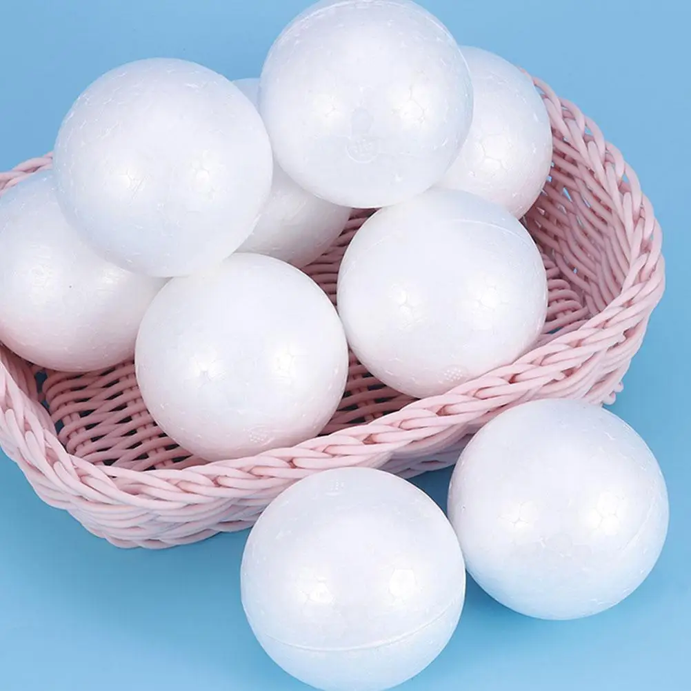 500 Pcs Foam Balls 1cm White Round Lightweight Polystyrene DIY Craft Shapes for Christmas Wedding Decor naments
500 Pcs Foam Balls 1cm White Round Lightweight Polystyrene DIY Craft Shapes for Christmas Wedding Decor naments
