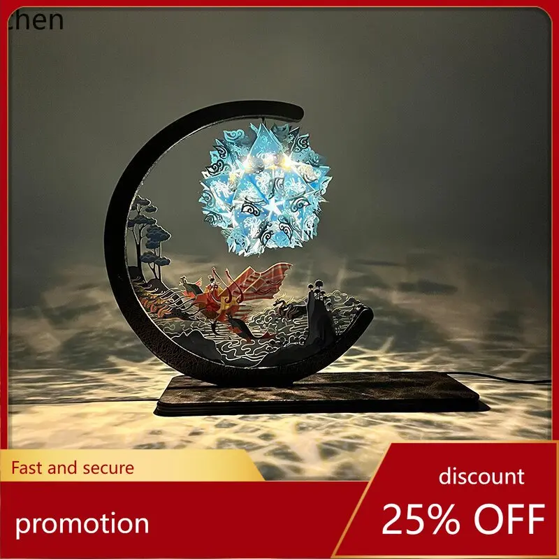 HT Cultural & Creative Changle Weiyang Creative Gift 520 Decorative Night Companion DIY Paper Sculpture
HT Cultural & Creative Changle Weiyang Creative Gift 520 Decorative Night Companion DIY Paper Sculpture