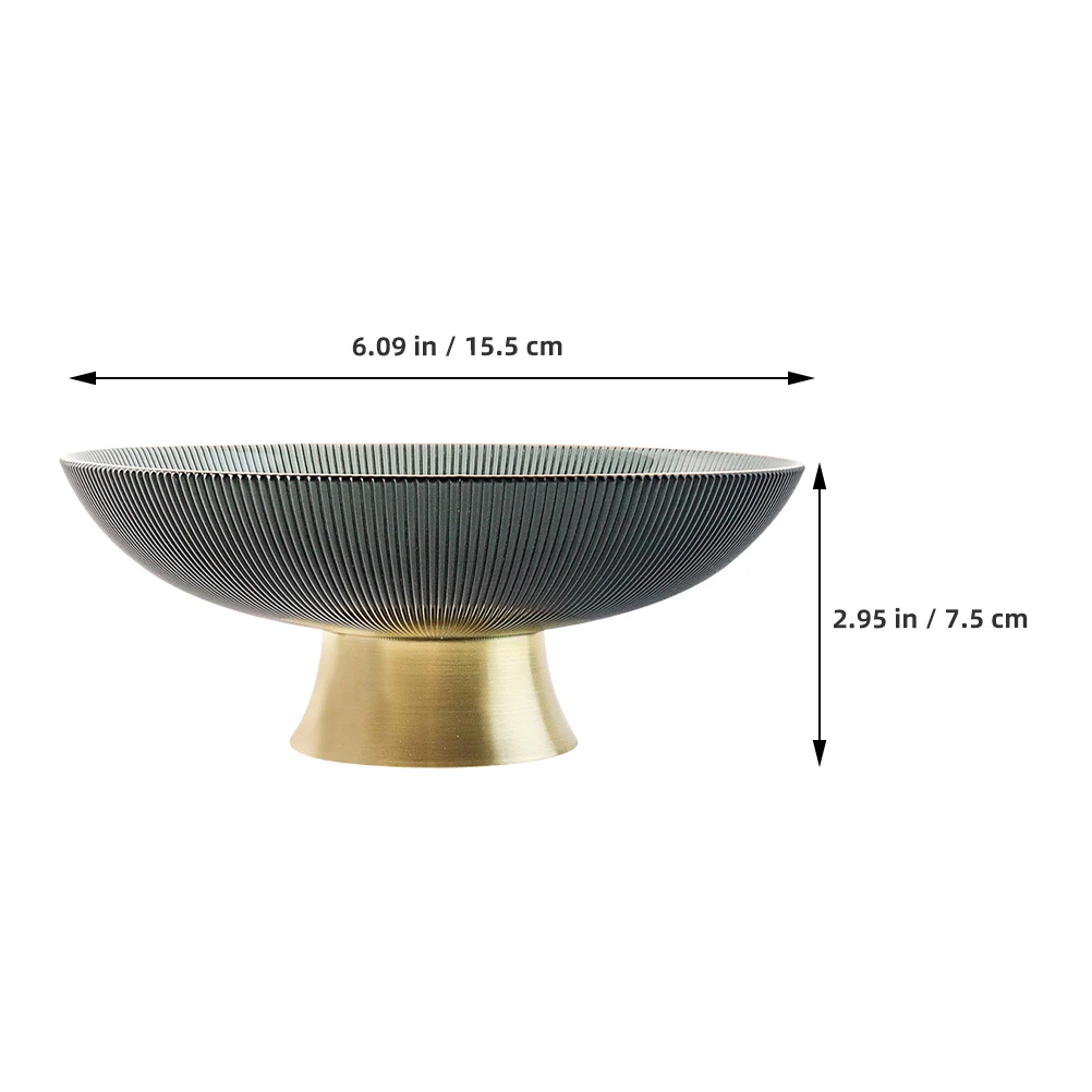 Glass Fruit Plate Tall Snack Bowl Dried Fruit Tray Coffee Table Display Food Plate High-Grade Grass Material
Glass Fruit Plate Tall Snack Bowl Dried Fruit Tray Coffee Table Display Food Plate High-Grade Grass Material