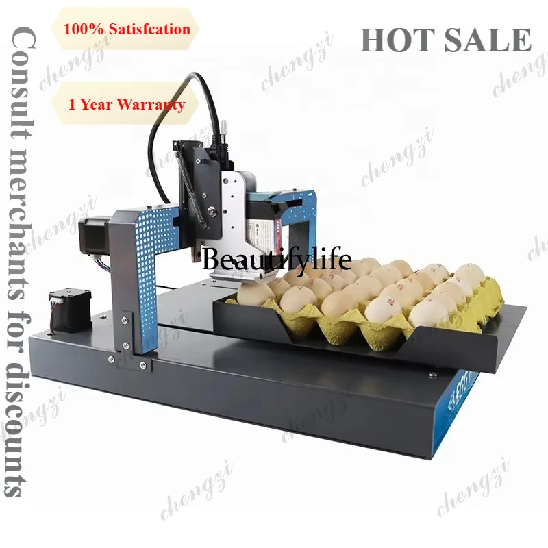 A81 Single Head Egg Coder High Definition Printing Whole Tray Printer Label Date Text Egg Coding Machine
A81 Single Head Egg Coder High Definition Printing Whole Tray Printer Label Date Text Egg Coding Machine