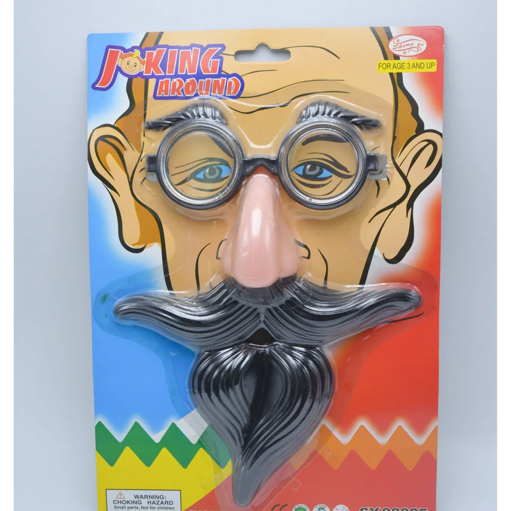1Pcs Halloween Mustache Glasses Plastic Funny Costume Accessory for Masquerade Party Carnival New Year Eve Easter Festival Adult
1Pcs Halloween Mustache Glasses Plastic Funny Costume Accessory for Masquerade Party Carnival New Year Eve Easter Festival Adult