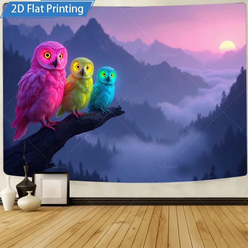 1шт настенный гобелен яркая сова трио на ветке с горным закатом гобелен настенный
1шт настенный гобелен яркая сова трио на ветке с горным закатом гобелен настенный