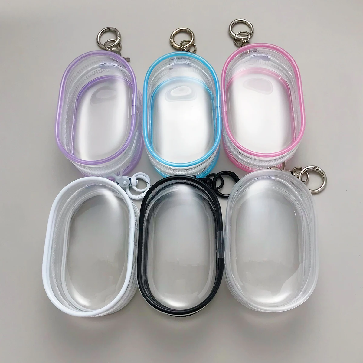 Colorful Thicken Transparent PVC Mystery Box Keychain Jewelry Organizer Storage Cute Doll Bag Organization Dustproof Case N849
Colorful Thicken Transparent PVC Mystery Box Keychain Jewelry Organizer Storage Cute Doll Bag Organization Dustproof Case N849