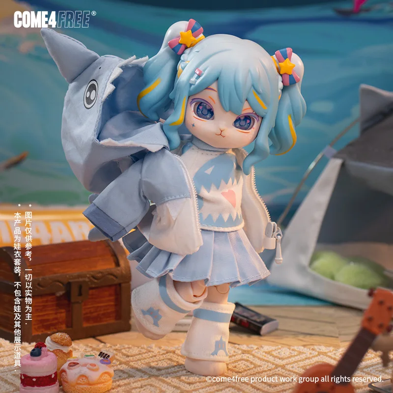Daily Series Shark Sugar Fish Doll Clothes Ob11 Bjd Doll Outfit Toy Accessories Skirt Dress For Dolls Collectible Figures
Daily Series Shark Sugar Fish Doll Clothes Ob11 Bjd Doll Outfit Toy Accessories Skirt Dress For Dolls Collectible Figures