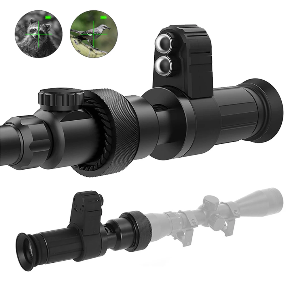 Digital Night Vision Rifle Scope Cross Cursor Optical Hunting Infrared Aiming Monocular Full Black Outdoor Hunting Environment
Digital Night Vision Rifle Scope Cross Cursor Optical Hunting Infrared Aiming Monocular Full Black Outdoor Hunting Environment