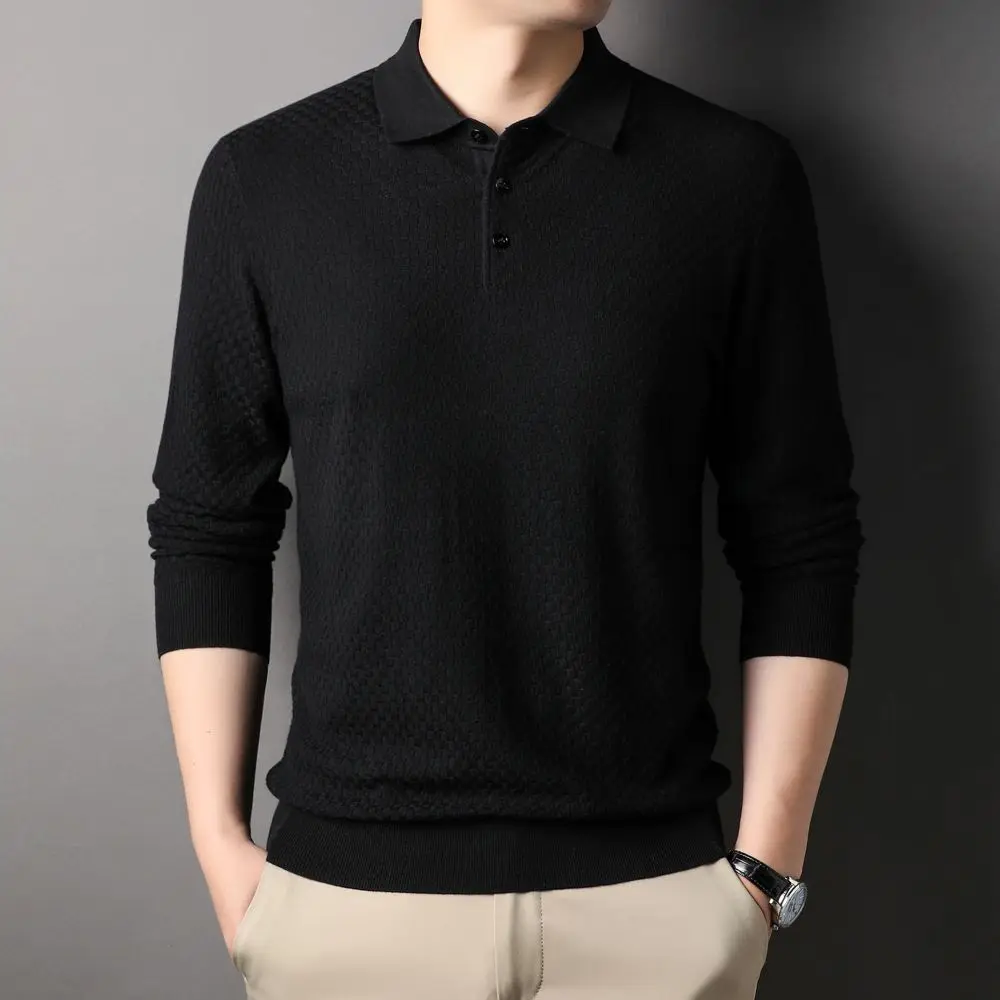 COODRONY Hot Style Winter Men's Polo-Neck Sweater High-end Business Male Fashion Crisp Autumn Fashion Long Sleeve Tops S6118
COODRONY Hot Style Winter Men's Polo-Neck Sweater High-end Business Male Fashion Crisp Autumn Fashion Long Sleeve Tops S6118