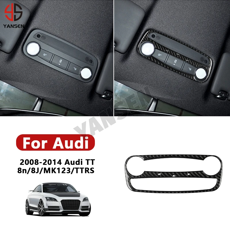 Car Reading Light Panel Decorative Frame Trim Carbon Fiber Sticker For Audi TT MK1 8N 8j MK123 2008-2014 Accessories
Car Reading Light Panel Decorative Frame Trim Carbon Fiber Sticker For Audi TT MK1 8N 8j MK123 2008-2014 Accessories