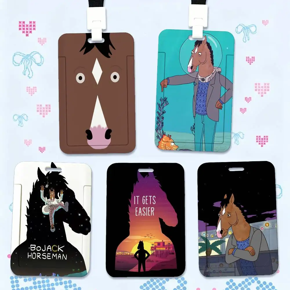 Anime B-BoJack H-Horsemans Print Card Printed Tag Holder With Detachable Lanyard, Business Employee ID Card Holder
Anime B-BoJack H-Horsemans Print Card Printed Tag Holder With Detachable Lanyard, Business Employee ID Card Holder