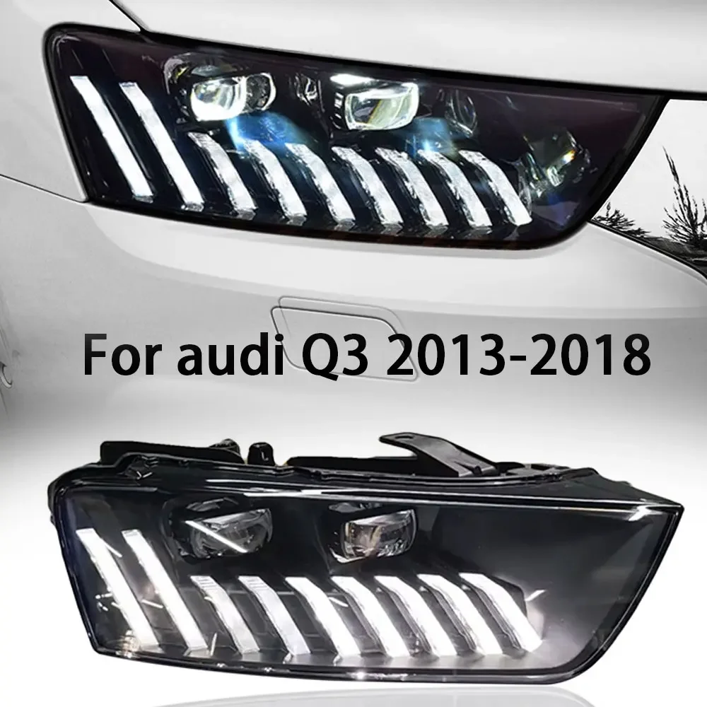 Фара для Audi Q3 светодиодные фары в сборе 2013-2018 автомобильные фары Q3 DRL указатель поворота дальнего света линза проектора фара
Фара для Audi Q3 светодиодные фары в сборе 2013-2018 автомобильные фары Q3 DRL указатель поворота дальнего света линза проектора фара