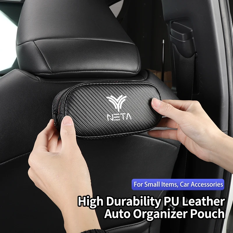 Car Storage Pouch PU Leather Zippered Small Bag CardS Storage Box For NETA Luxgen Ora Exeed Iveco VGV
Car Storage Pouch PU Leather Zippered Small Bag CardS Storage Box For NETA Luxgen Ora Exeed Iveco VGV