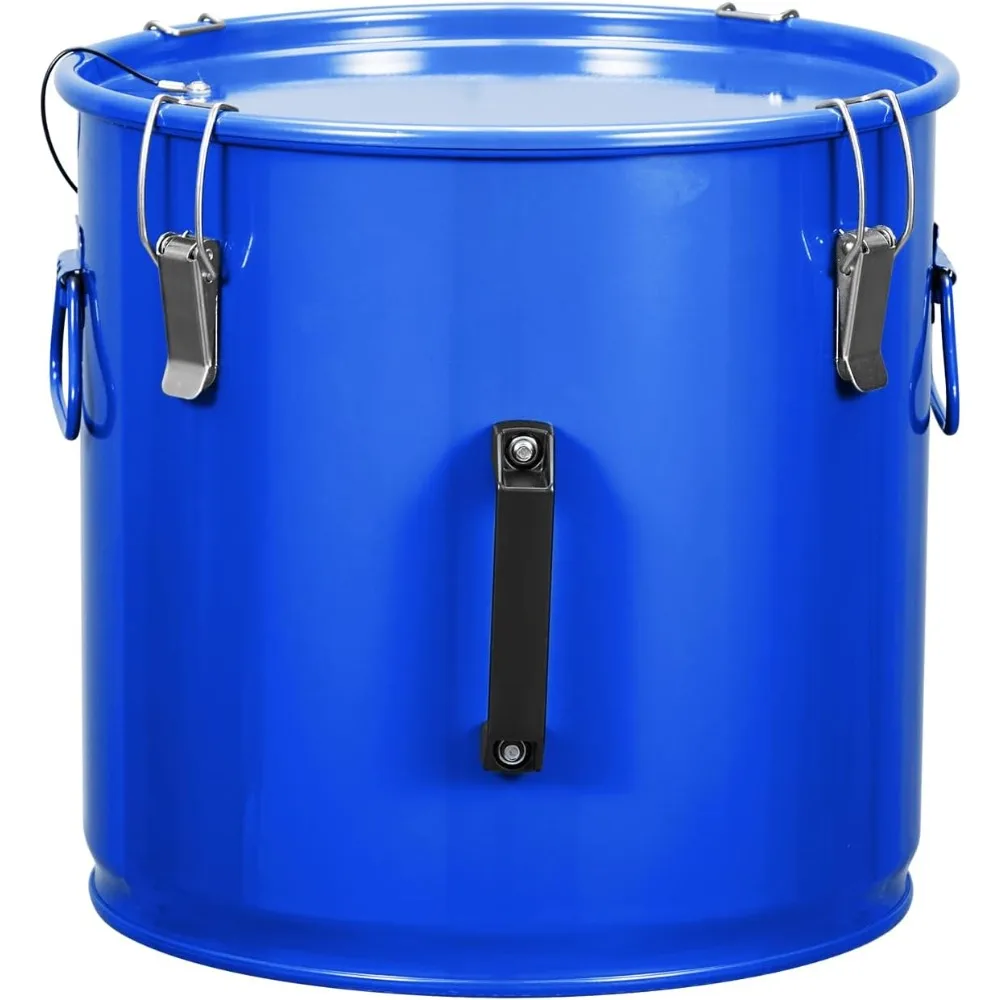 Fryer Grease Bucket, 8 Gal Fryer Oil Bucket with Lid, Oil Disposal Caddy, Coated Carbon Steel Oil Pot with Rust-Proof
Fryer Grease Bucket, 8 Gal Fryer Oil Bucket with Lid, Oil Disposal Caddy, Coated Carbon Steel Oil Pot with Rust-Proof
