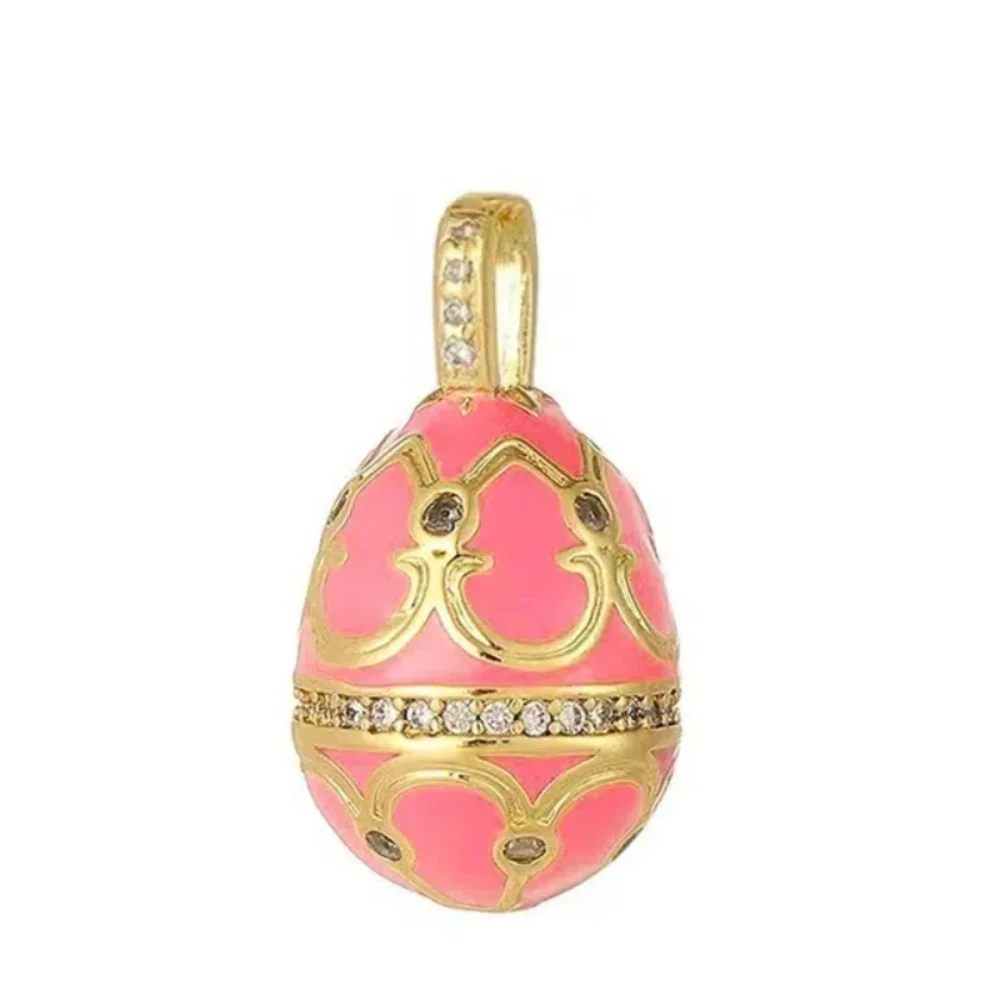 Bohemia Colorful Enamel Pendant Zircon Jewelry Accessories Easter Egg Crystal Pendant Oval Charms Necklace Pendant Party
Bohemia Colorful Enamel Pendant Zircon Jewelry Accessories Easter Egg Crystal Pendant Oval Charms Necklace Pendant Party