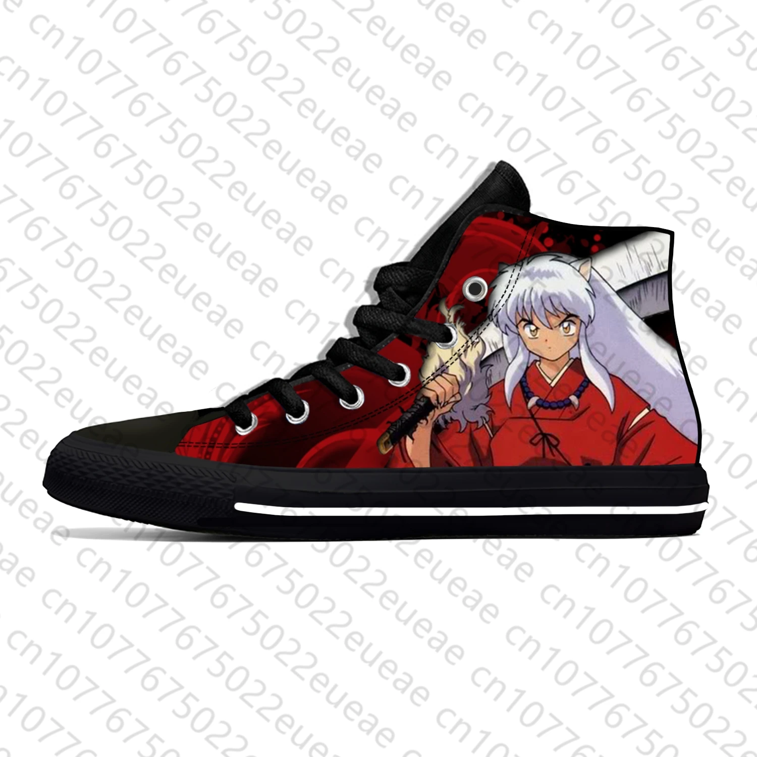 Японское аниме Манга Мультфильм комикс Inuyasha Смешные повседневные тканевые туфли высокие Легкие дышащие кроссовки с 3D принтом для мужчин и женщин
Японское аниме Манга Мультфильм комикс Inuyasha Смешные повседневные тканевые туфли высокие Легкие дышащие кроссовки с 3D принтом для мужчин и женщин