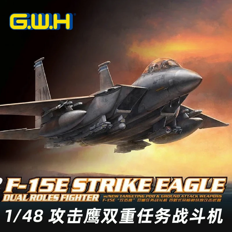 Great Wall Hobby L4822 1/48 F-15E Strike Eagle Dual Roles Fighter Scale Model Kit
Great Wall Hobby L4822 1/48 F-15E Strike Eagle Dual Roles Fighter Scale Model Kit