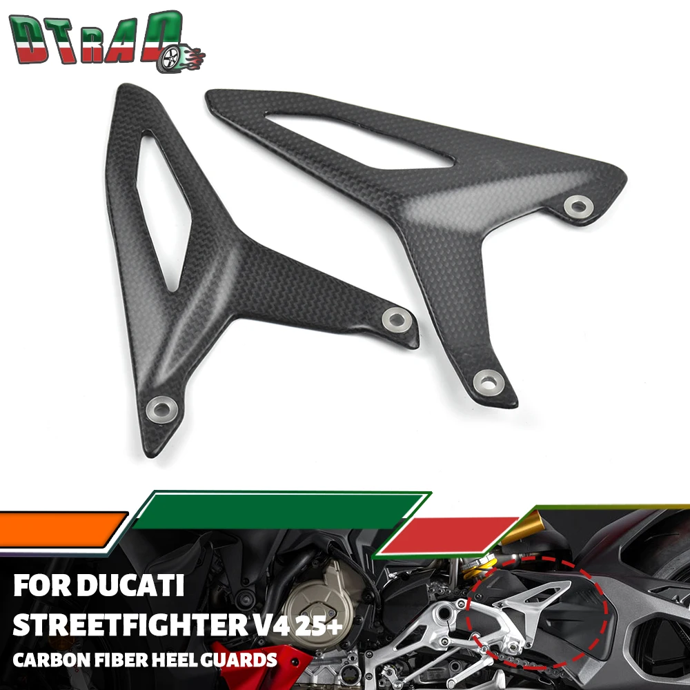 Защитные пяточные части из углеродного волокна для DUCATI Streetfighter V4 V4S 2025+, аксессуары, пяточные пластины, защита для ног, комплект обтекателя, модифицированные детали
Защитные пяточные части из углеродного волокна для DUCATI Streetfighter V4 V4S 2025+, аксессуары, пяточные пластины, защита для ног, комплект обтекателя, модифицированные детали