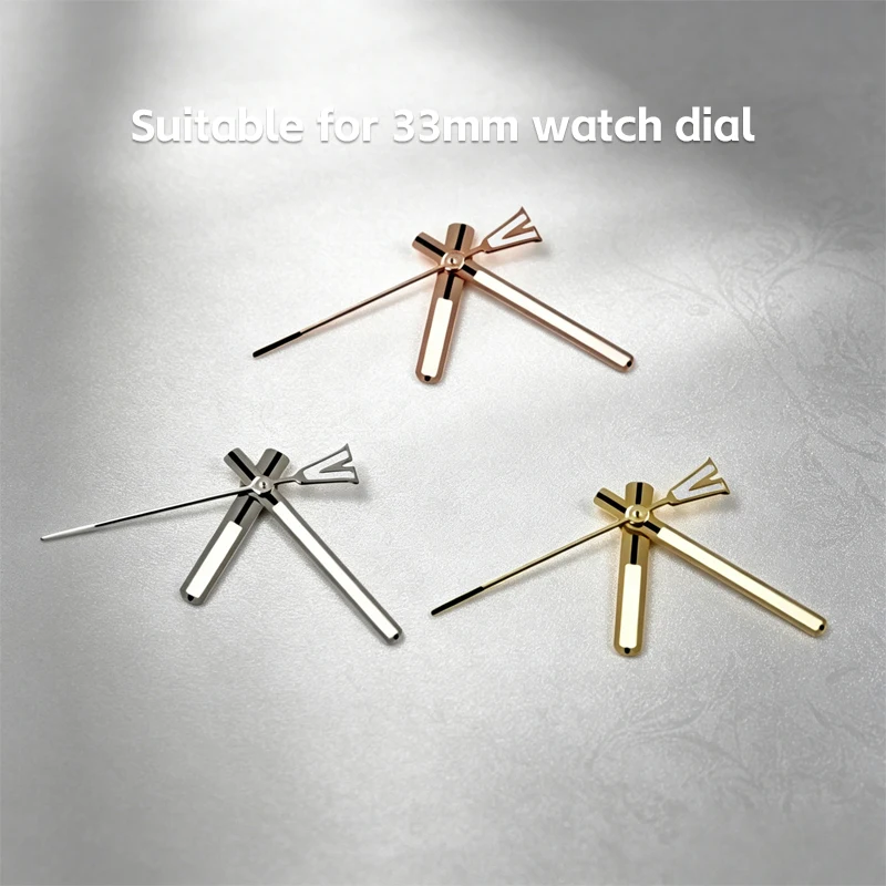 10*14*14.5 mm NH35 hands V-shaped green luminescent hands suitable for 33 mm VANAC dial accessories
10*14*14.5 mm NH35 hands V-shaped green luminescent hands suitable for 33 mm VANAC dial accessories