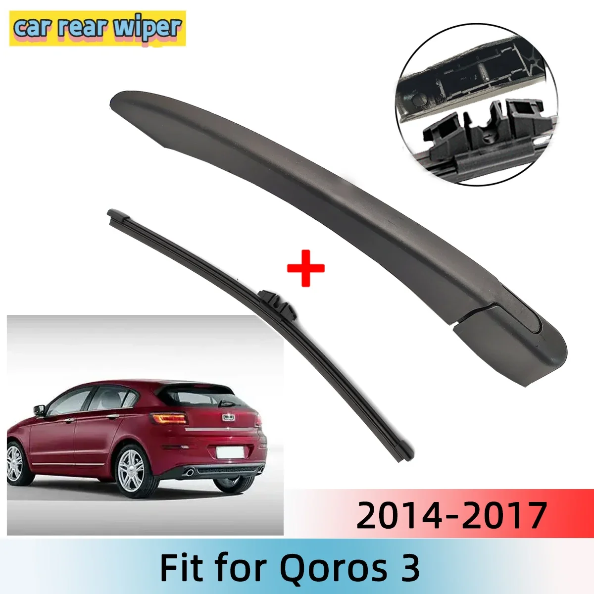 Rear Wiper Blade & Arm Set Kit For Qoros 3 2014--2017 Windshield Windscreen Rear Window
Rear Wiper Blade & Arm Set Kit For Qoros 3 2014--2017 Windshield Windscreen Rear Window