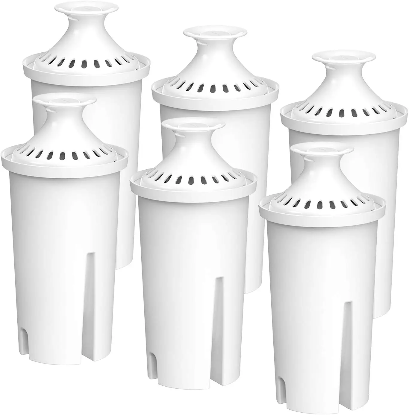 6-Pack Water Filter Pitcher Replacement, NSF Certified for Chlorine & Odor Reduction, Fits Most 10-Cup Pitchers
6-Pack Water Filter Pitcher Replacement, NSF Certified for Chlorine & Odor Reduction, Fits Most 10-Cup Pitchers