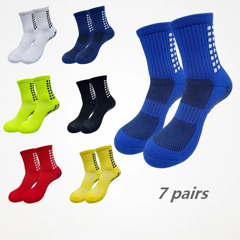 5/7Pair Professional Anti-slip Football Socks Men Women Non-slip Soccer Basketball Tennis Sport Socks Grip Cycling Riding Socks
5/7Pair Professional Anti-slip Football Socks Men Women Non-slip Soccer Basketball Tennis Sport Socks Grip Cycling Riding Socks