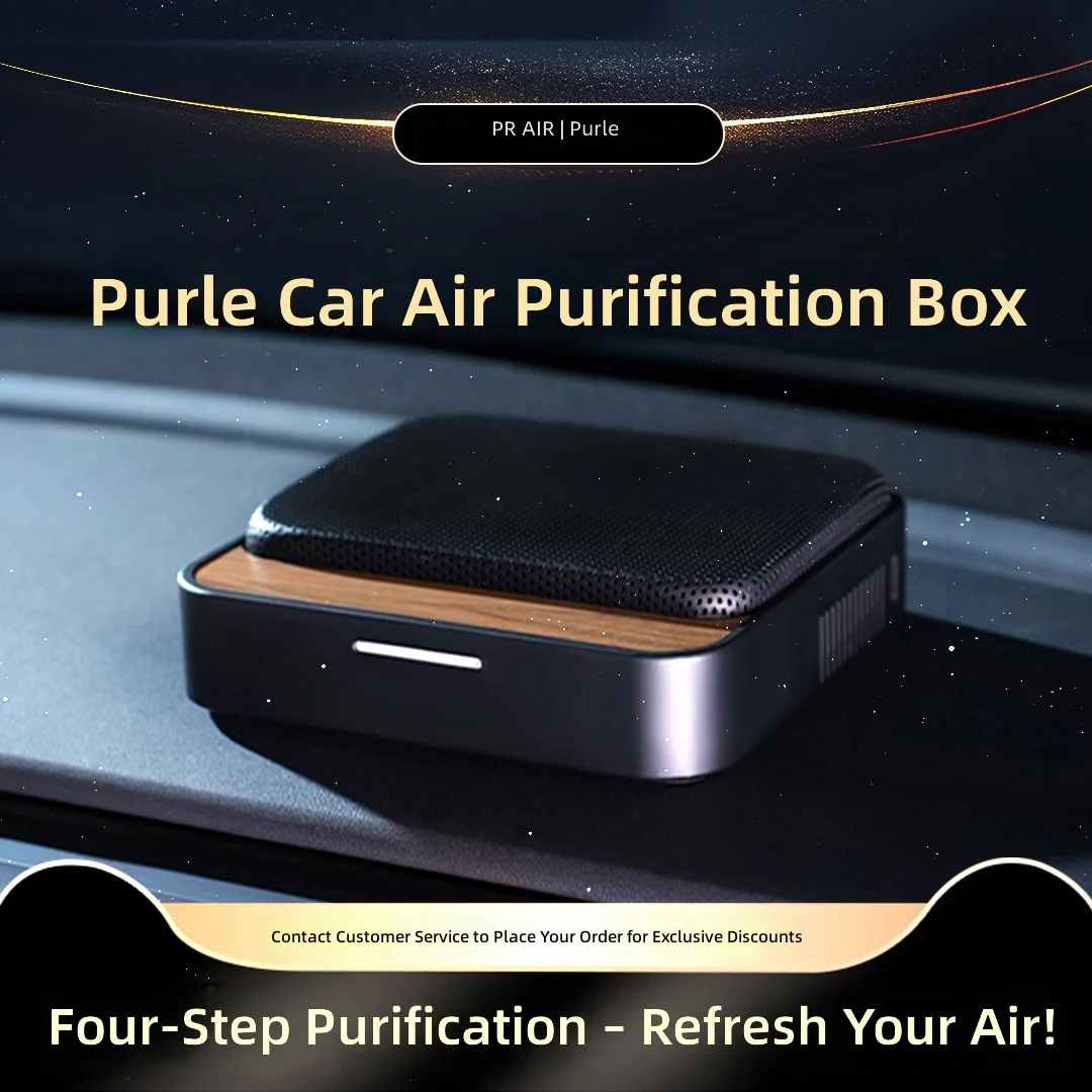 Puerle Car Air Purifier for Smoke &Formaldehyde Removal,Compact Cabin Filter with HEPA+Activated Carbon,Odor Eliminator for Cars
Puerle Car Air Purifier for Smoke &Formaldehyde Removal,Compact Cabin Filter with HEPA+Activated Carbon,Odor Eliminator for Cars