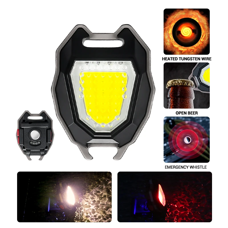 Portable Led Keychain Flashlight USB Rechargeable Electronic Lighter Torch 7 Lighting Modes Lantern with Magnet Emergency Lamp
Portable Led Keychain Flashlight USB Rechargeable Electronic Lighter Torch 7 Lighting Modes Lantern with Magnet Emergency Lamp