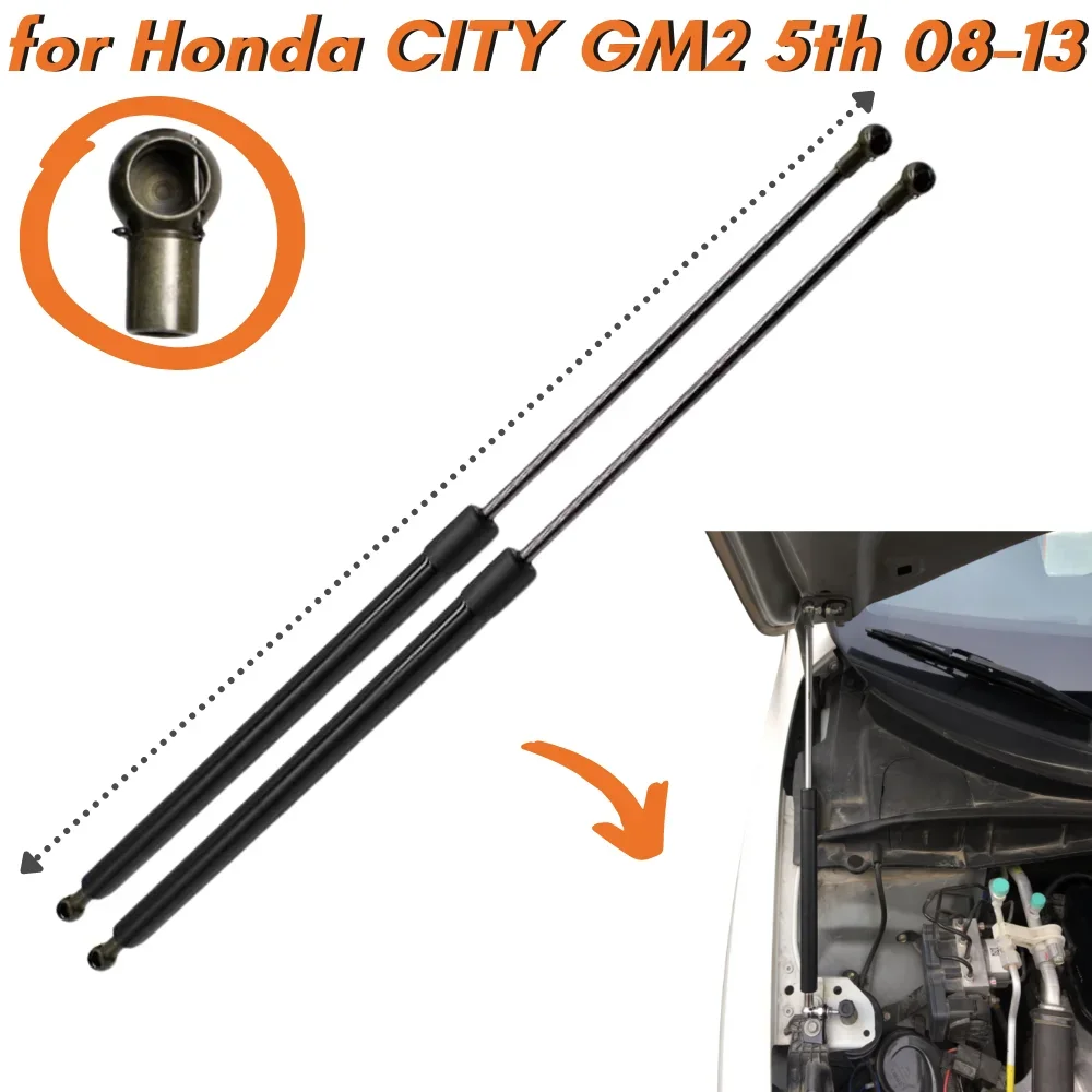 Qty(2) Carbon Fiber Hood Struts for Honda CITY GM2 5th 2008-2013 Front Bonnet Gas Springs Lift Supports Shock Absorbers Dampers
Qty(2) Carbon Fiber Hood Struts for Honda CITY GM2 5th 2008-2013 Front Bonnet Gas Springs Lift Supports Shock Absorbers Dampers