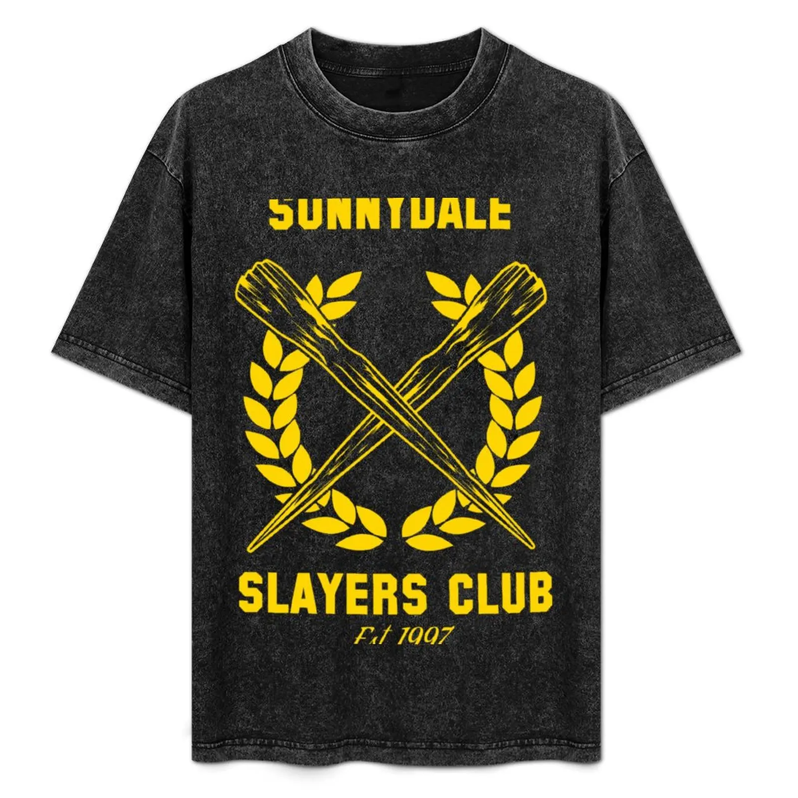 Sunnydale Slayers Club T-Shirt Outdoor Work Short Sleeve Top
Sunnydale Slayers Club T-Shirt Outdoor Work Short Sleeve Top
