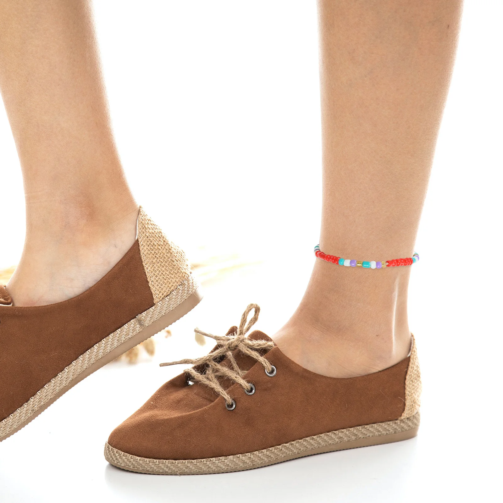 SEWACC 18pcs Beaded Anklet Set for Men Women Beach Jewelry Woven Stretch Rustic Bracelets
SEWACC 18pcs Beaded Anklet Set for Men Women Beach Jewelry Woven Stretch Rustic Bracelets