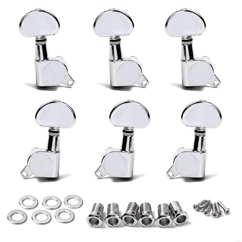 G92F Guitar String Tuning Pegs Tuners Machine Heads with Screws Parts Replacements
G92F Guitar String Tuning Pegs Tuners Machine Heads with Screws Parts Replacements