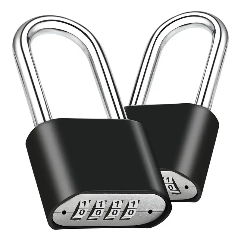 ABZZ-2Pcs Combination Lock, 4-Digit Heavy Duty Combo Lock, Combination Padlock Outdoor Waterproof Gate Locks For Fence
ABZZ-2Pcs Combination Lock, 4-Digit Heavy Duty Combo Lock, Combination Padlock Outdoor Waterproof Gate Locks For Fence