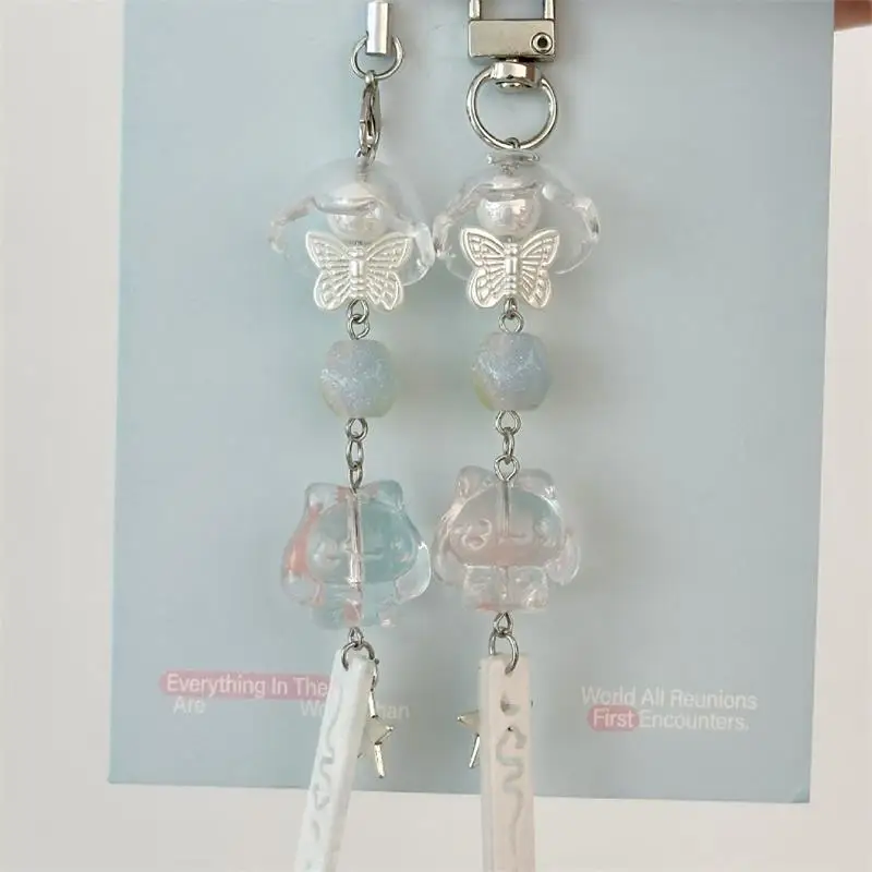 Adorable Cinnamoroll Butterfly Wind Chime Phone Chain Backpack Charm.
Adorable Cinnamoroll Butterfly Wind Chime Phone Chain Backpack Charm.