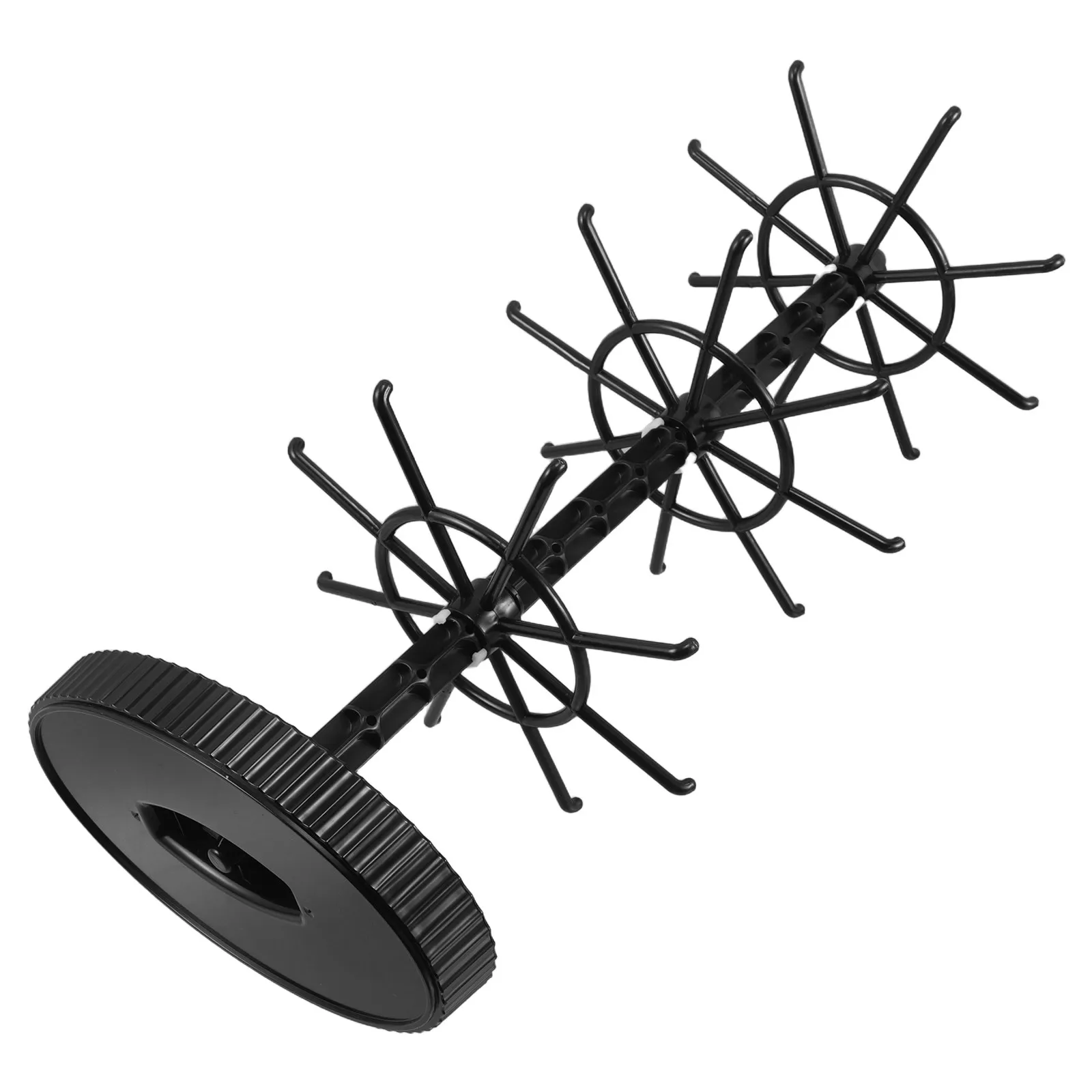 3 Tier Rotating Jewelry Stand Organizer for Necklace Bracelet Pendant Keyring Desktop Display Rack Stylish Space Saving Jewelry
3 Tier Rotating Jewelry Stand Organizer for Necklace Bracelet Pendant Keyring Desktop Display Rack Stylish Space Saving Jewelry