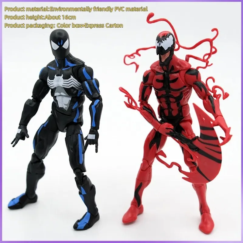 2-Pack Marvel Legends Spiderman Vs Carnage Action Figure Collectible Joint Movable Change Face Statue Anime Model Kids Toys Gift
2-Pack Marvel Legends Spiderman Vs Carnage Action Figure Collectible Joint Movable Change Face Statue Anime Model Kids Toys Gift