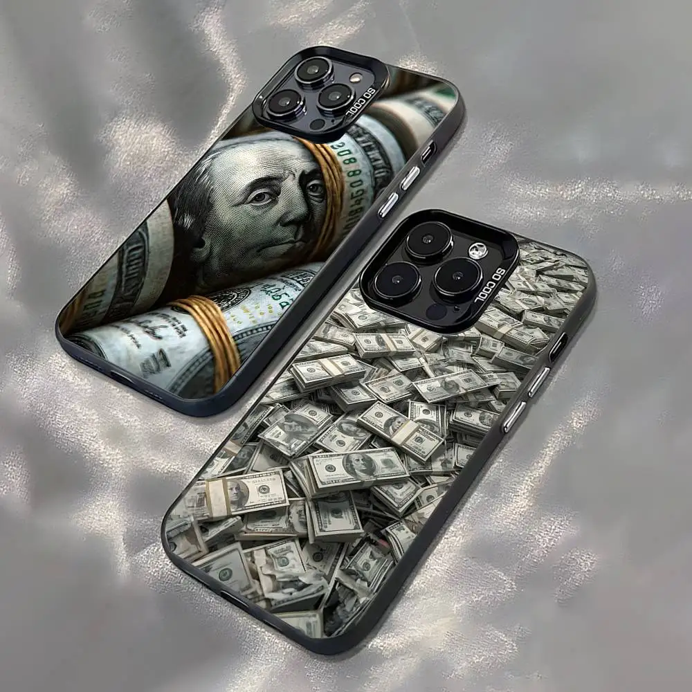 Creative US Dollars For iPhone 17,16,15,14,13,12,11,Pro,MAX,Plus Black Shockproof Candy Matte Cover
Creative US Dollars For iPhone 17,16,15,14,13,12,11,Pro,MAX,Plus Black Shockproof Candy Matte Cover