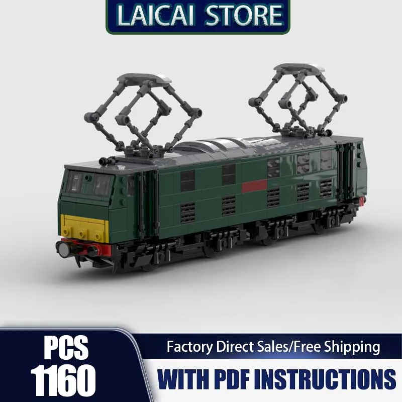 Модель железнодорожного поезда Moc, строительные блоки, британский железнодорожный класс 76 BR, зеленая модель, технология, кирпичи, сборка, строительные блоки, подарки, игрушка
Модель железнодорожного поезда Moc, строительные блоки, британский железнодорожный класс 76 BR, зеленая модель, технология, кирпичи, сборка, строительные блоки, подарки, игрушка