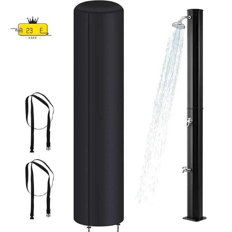 A23E-Solar Shower Cover,Waterproof Heavy Duty Outdoor Cover For 10.6 Gallon Solar Shower Enclosure 420Doxford Cloth Windproof
A23E-Solar Shower Cover,Waterproof Heavy Duty Outdoor Cover For 10.6 Gallon Solar Shower Enclosure 420Doxford Cloth Windproof