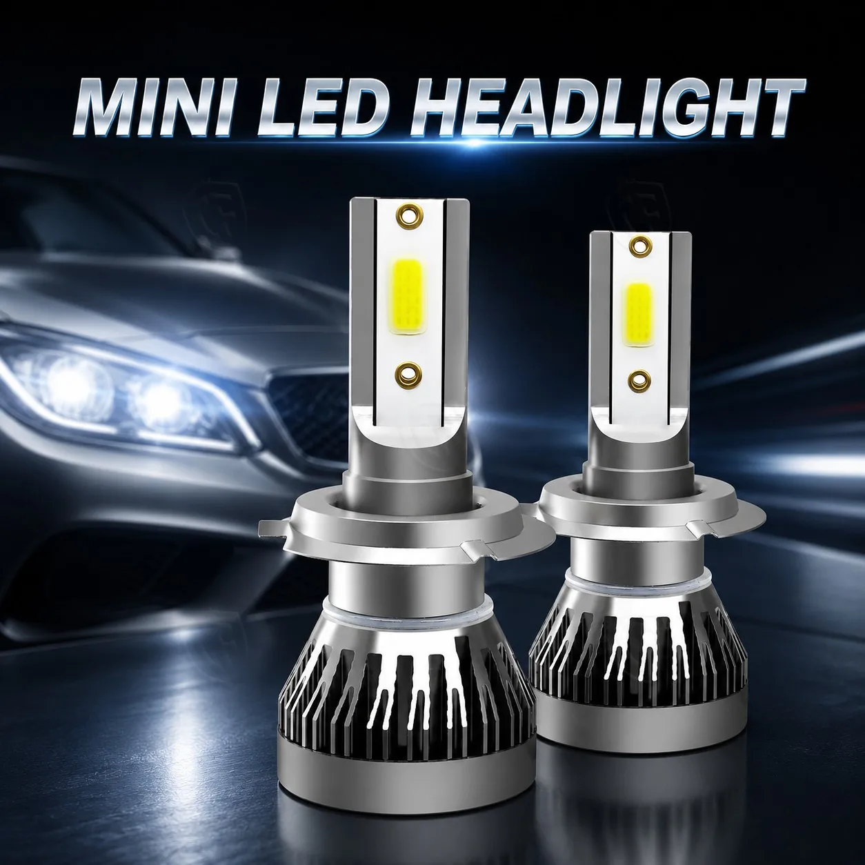 2Pcs LED H4 H7 Car Headlight H1 LED Bulb H8 H11 9005 HB3 9006 HB4 9004 HB1 H3 HB5 H13 Led Lights 20000LM Turbo lampada 12V
2Pcs LED H4 H7 Car Headlight H1 LED Bulb H8 H11 9005 HB3 9006 HB4 9004 HB1 H3 HB5 H13 Led Lights 20000LM Turbo lampada 12V