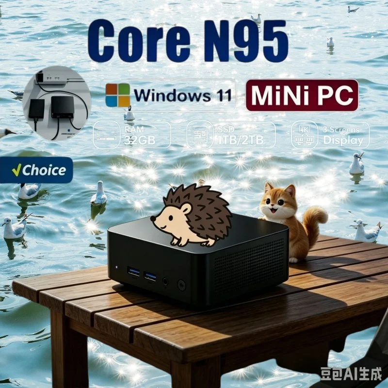 Magnificent 2026 Lithe MINI PC Windows 11 Pro Core N95 16GB RAM 1TB SSD WIFI 6 BT5.2 4K HD Rapid Switch Gaming Home Learning
Magnificent 2026 Lithe MINI PC Windows 11 Pro Core N95 16GB RAM 1TB SSD WIFI 6 BT5.2 4K HD Rapid Switch Gaming Home Learning