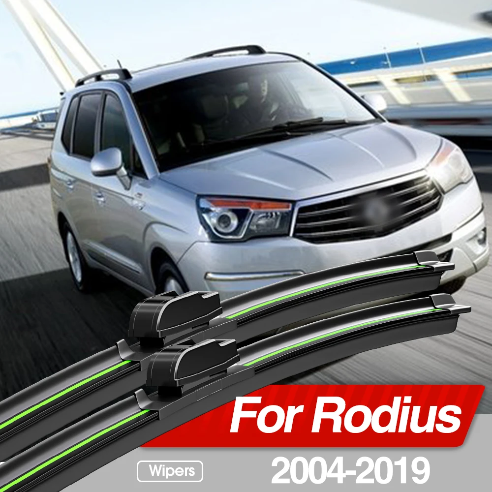 For Ssangyong Rodius 1 2 2004-2019 Front Windshield Wiper Blades 2x Windscreen Window Accessories 2005 2009 2012 2013 2017 2018
For Ssangyong Rodius 1 2 2004-2019 Front Windshield Wiper Blades 2x Windscreen Window Accessories 2005 2009 2012 2013 2017 2018