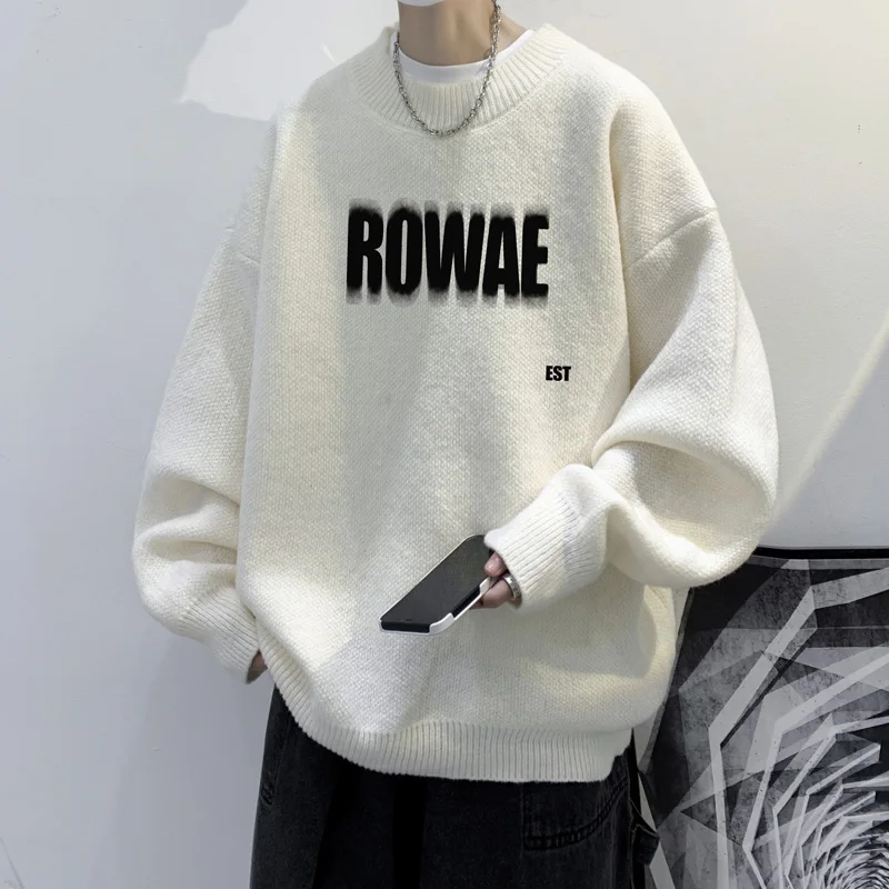 Men's round Ne Knitwear Spring Autumn Loose Fit Fce Lined Thiened Warm Faionable Outerwear Casual Long Sve T-irt
Men's round Ne Knitwear Spring Autumn Loose Fit Fce Lined Thiened Warm Faionable Outerwear Casual Long Sve T-irt