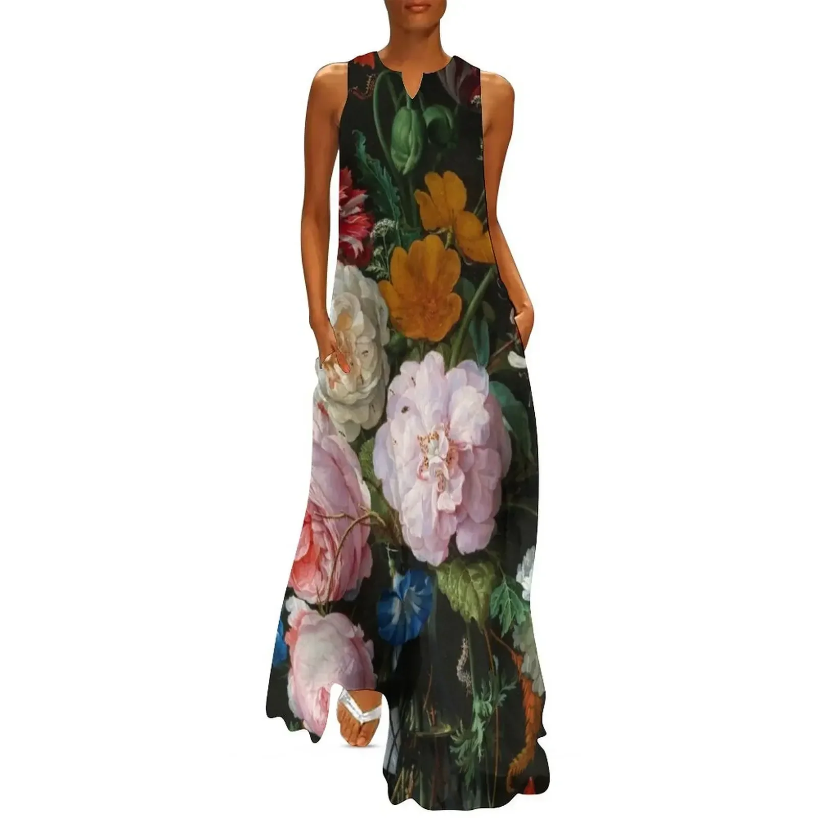 Jan Davidsz. de Heem Still Life with Flowers in a Glass Vase Long Dress cute dress Bridesmaid dress woman
Jan Davidsz. de Heem Still Life with Flowers in a Glass Vase Long Dress cute dress Bridesmaid dress woman