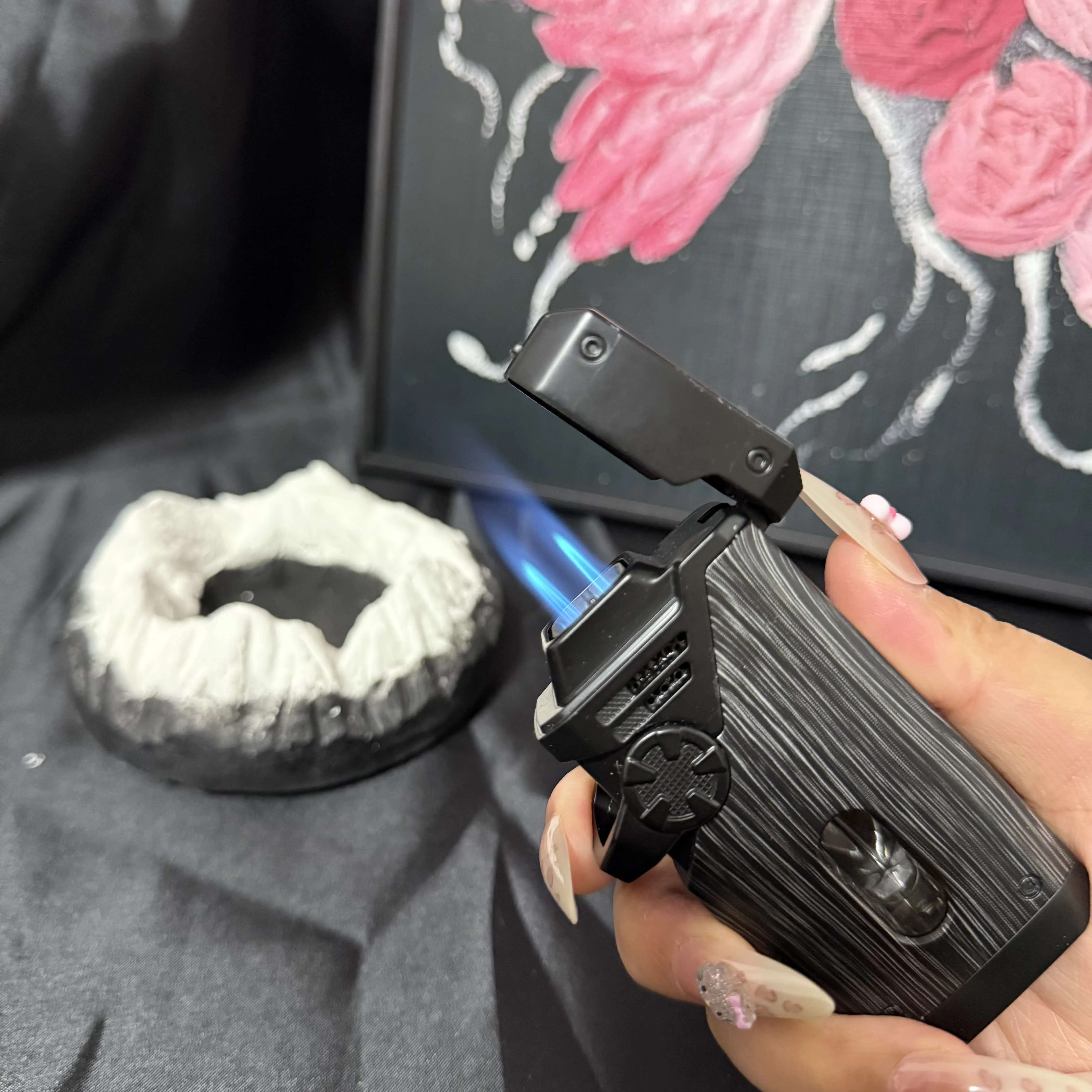 Creative Four Straight Lighter Windproof Metal Body Cool Lighter Premium Multi functional Lighter, Cigarette Accessories Tool
Creative Four Straight Lighter Windproof Metal Body Cool Lighter Premium Multi functional Lighter, Cigarette Accessories Tool