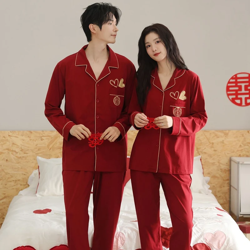 2026 Spring Autumn Couple Long Sleeve Pajama Sets for Women Korean Loose Sleepwear Pyjama Men Homewear Home Clothes Pijama Mujer
2026 Spring Autumn Couple Long Sleeve Pajama Sets for Women Korean Loose Sleepwear Pyjama Men Homewear Home Clothes Pijama Mujer
