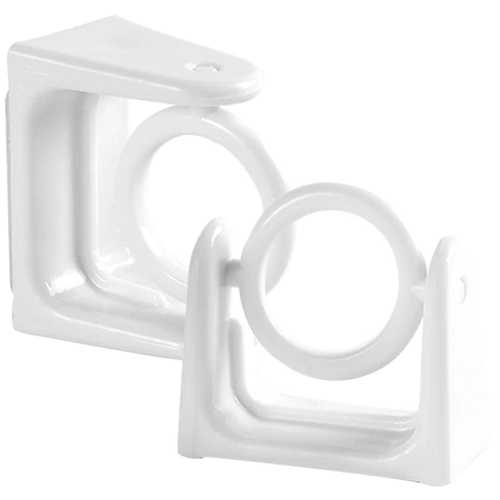 2 Pcs Curtain Rod Holder Plastic Wall Mount Hooks Rotatable Shower Support Pole Brackets Telescopic Rods Hanger Punch
2 Pcs Curtain Rod Holder Plastic Wall Mount Hooks Rotatable Shower Support Pole Brackets Telescopic Rods Hanger Punch