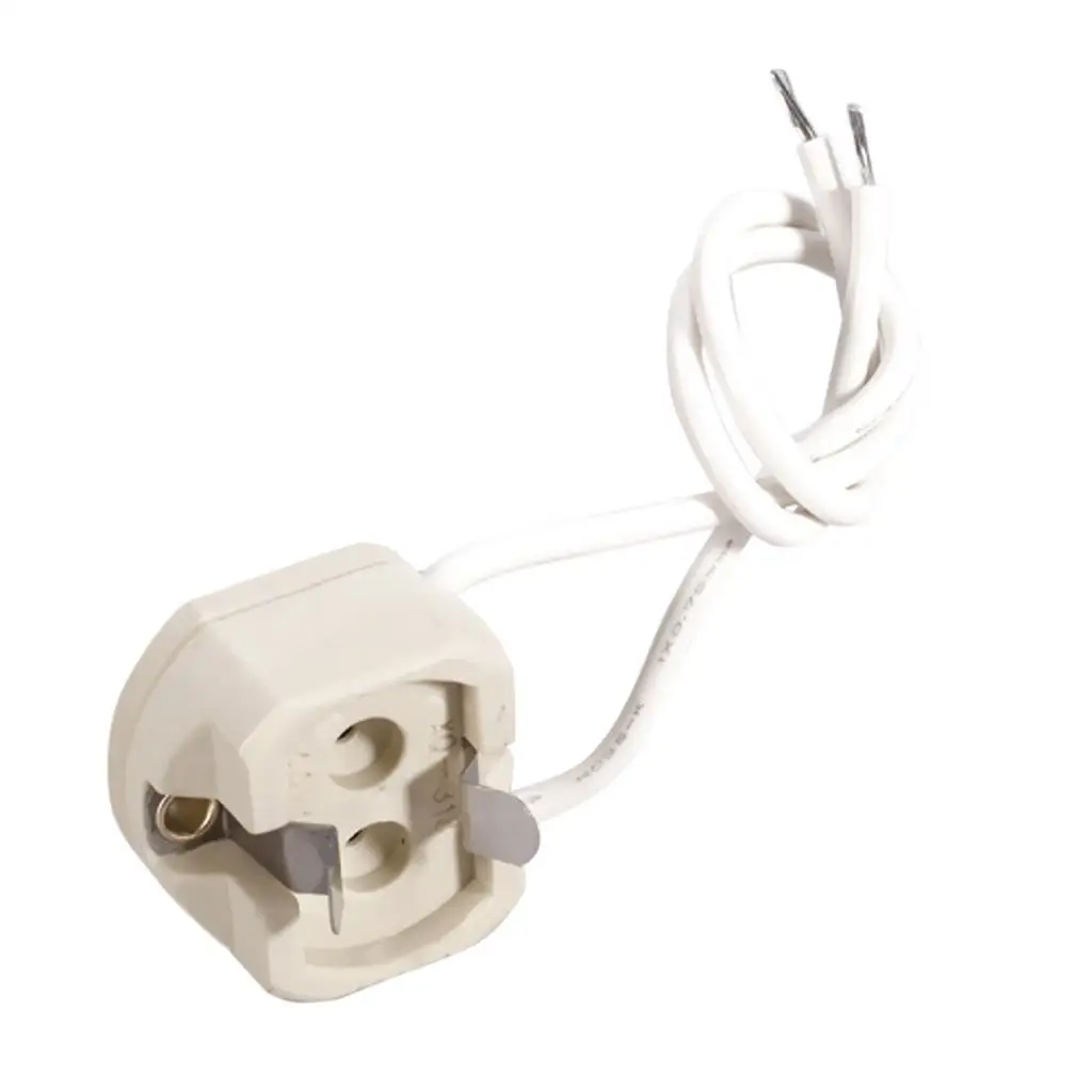 Reliable G12 Ceramic Bulb Holder Support Socket with Attached Wires for Secure Light Installation
Reliable G12 Ceramic Bulb Holder Support Socket with Attached Wires for Secure Light Installation